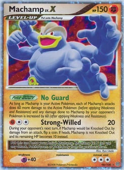 Machamp LV.X 98/100, Stormfront