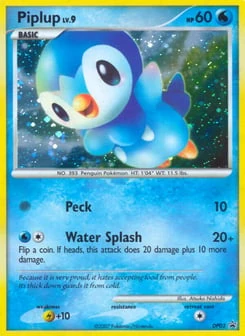 Piplup DP03, DP Black Star Promos