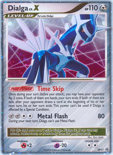 Dialga LV.X DP17 from DP Black Star Promos
