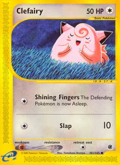 Clefairy 101/165, Expedition Base Set