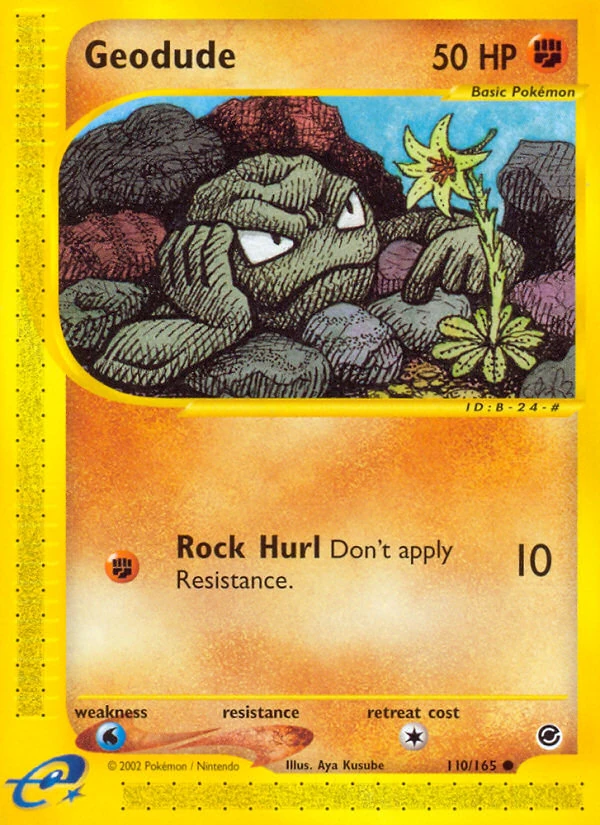 Geodude 110/165, Expedition Base Set Pokémon card