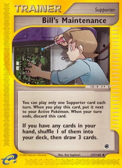 Bill's Maintenance 137/165 Expedition Base Set