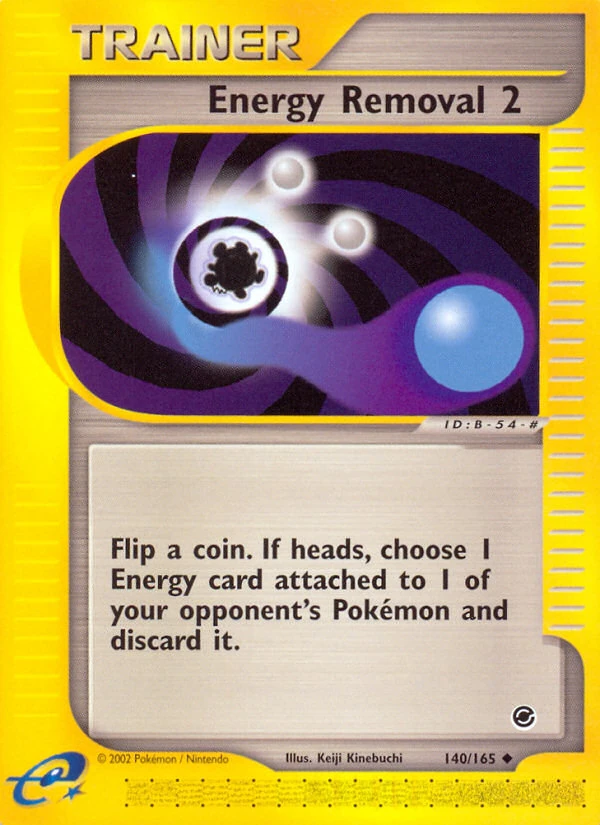 Energy Removal 2 140/165, Expedition Base Set Pokémon card