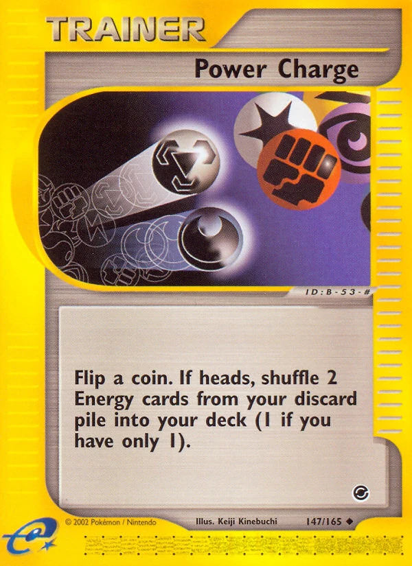 Power Charge 147/165, Expedition Base Set Pokémon card