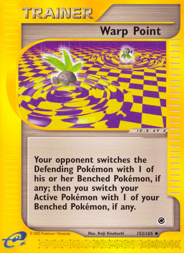 Warp Point 152/165, Expedition Base Set Pokémon card