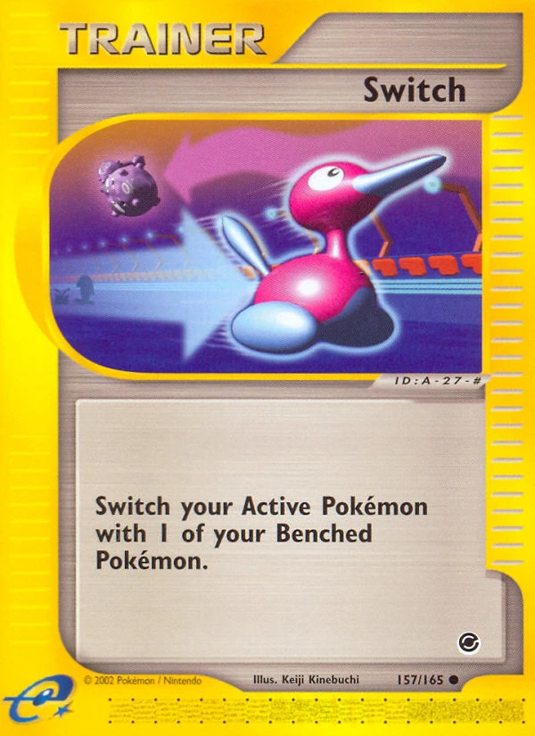 Switch 157/165, Expedition Base Set Pokémon card