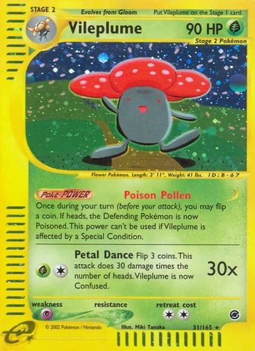 Vileplume 31/165 from Expedition Base Set