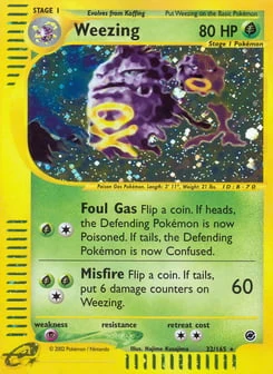 Weezing 32/165, Expedition Base Set