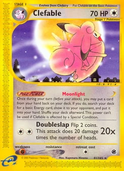 Clefable 41/165, Expedition Base Set