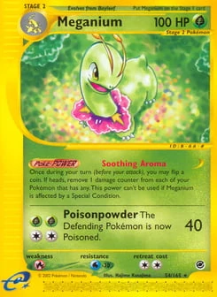 Meganium 54/165, Expedition Base Set