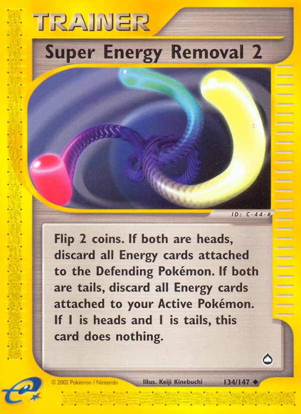 Super Energy Removal 2 134/147, Aquapolis Pokémon card
