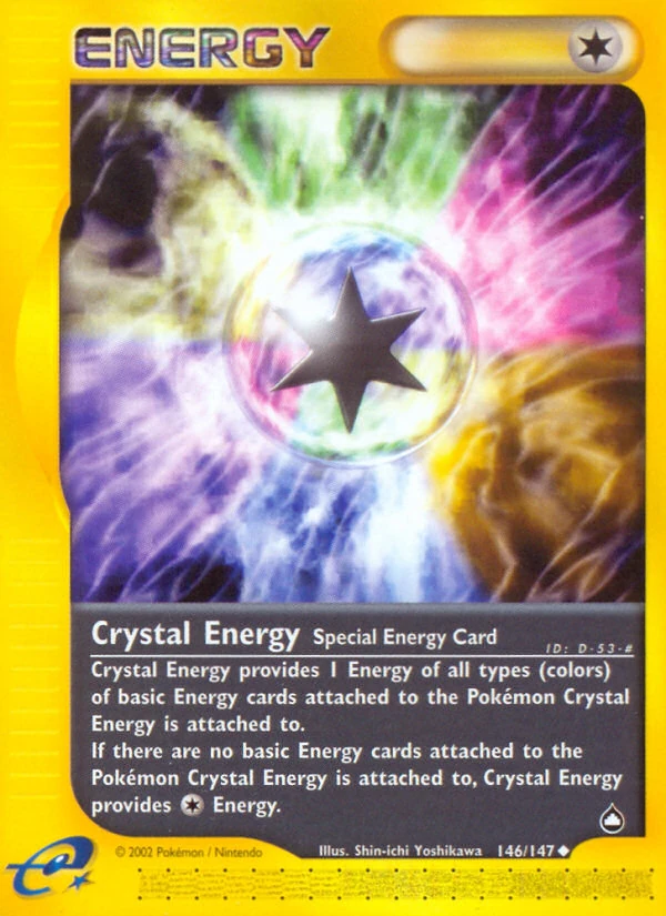Crystal Energy 146/147, Aquapolis Pokémon card
