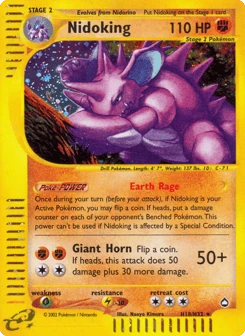 Nidoking H18, Aquapolis