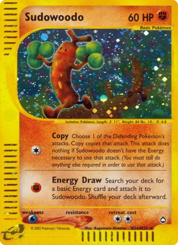 Sudowoodo H24 from Aquapolis