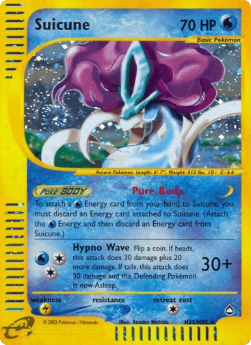 Suicune H25 from Aquapolis