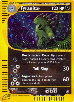 Tyranitar H28, Aquapolis