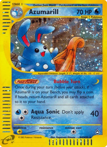 Azumarill H4 from Aquapolis