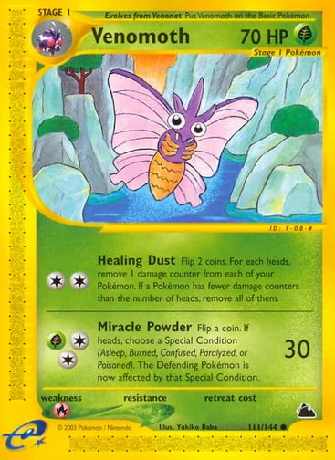 Venomoth 111/144 from Skyridge