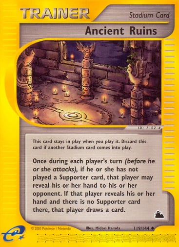 Ancient Ruins 119/144 from Skyridge