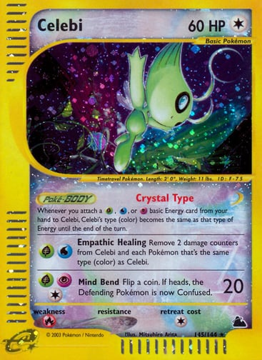 Celebi 145/144 from Skyridge