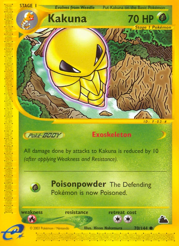 Kakuna 70/144, Skyridge Pokémon card