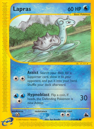 Lapras 71/144 from Skyridge