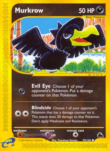 Murkrow 79/144 from Skyridge