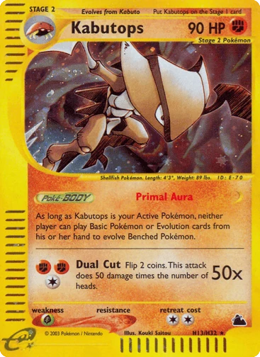 Kabutops H13 from Skyridge