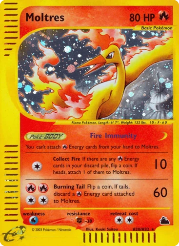Moltres H20 from Skyridge