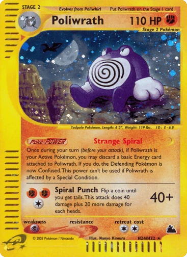 Poliwrath H24 from Skyridge