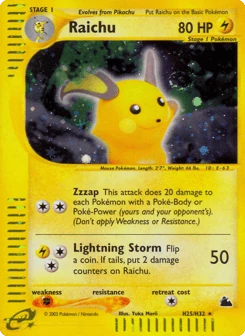 Raichu H25, Skyridge