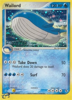 Wailord 14/109, Ruby & Sapphire