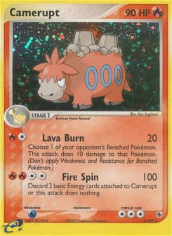 Camerupt 4/109, Ruby & Sapphire
