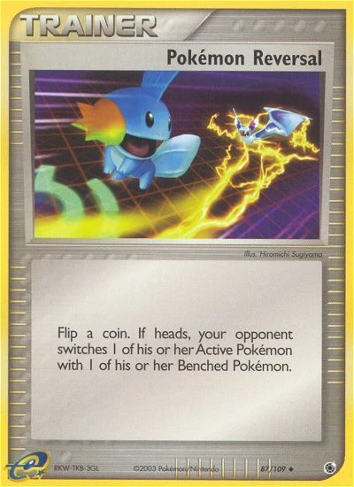 Pokémon Reversal 87/109, Ruby & Sapphire Pokémon card