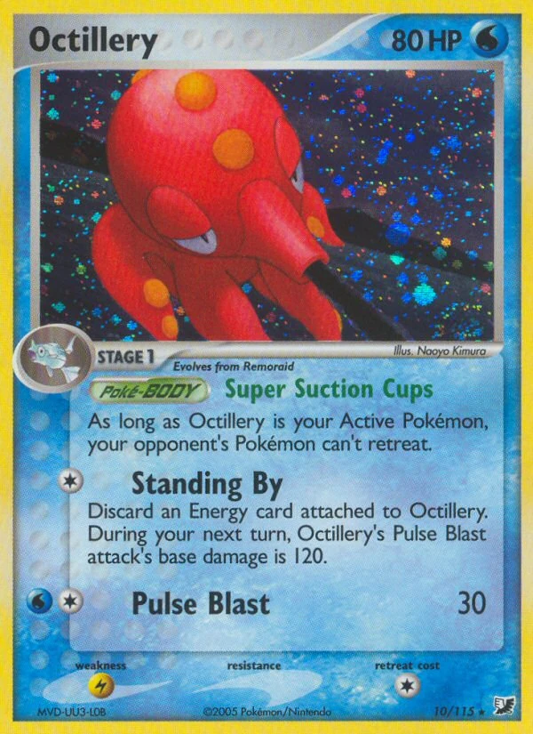 Octillery 10/115, Unseen Forces Pokémon card