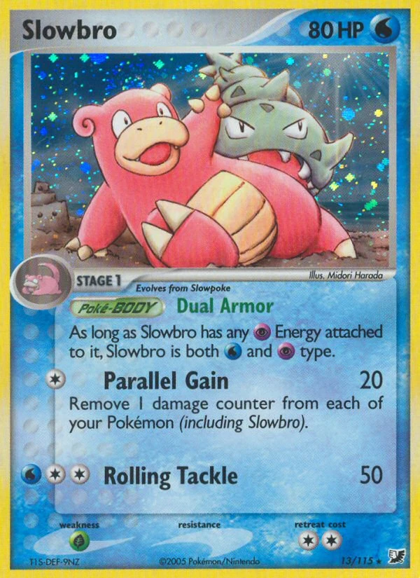 Slowbro 13/115, Unseen Forces Pokémon card
