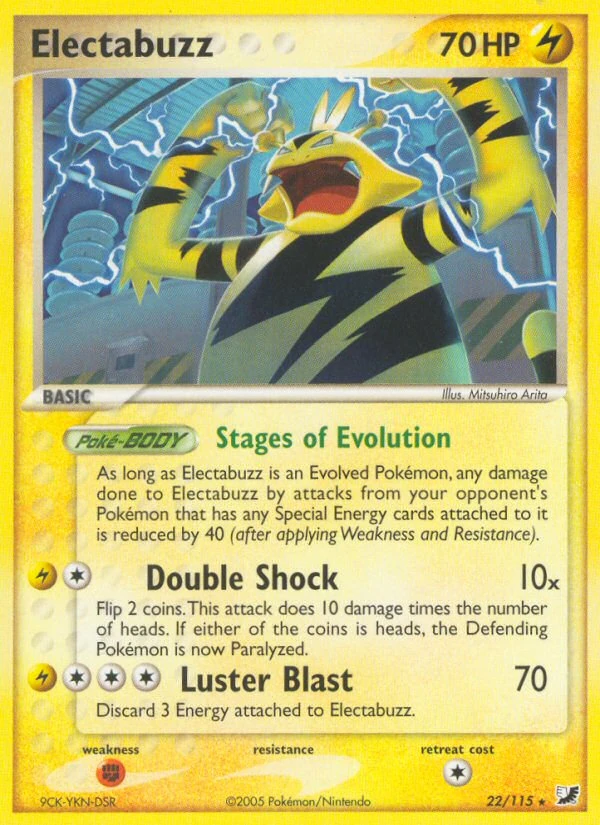 Electabuzz 22/115, Unseen Forces Pokémon card