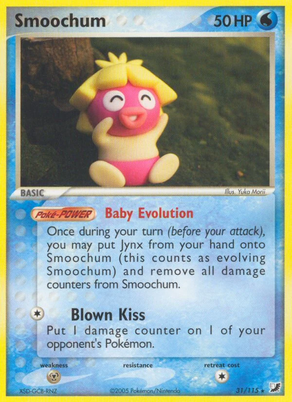 Smoochum 31/115, Unseen Forces Pokémon card
