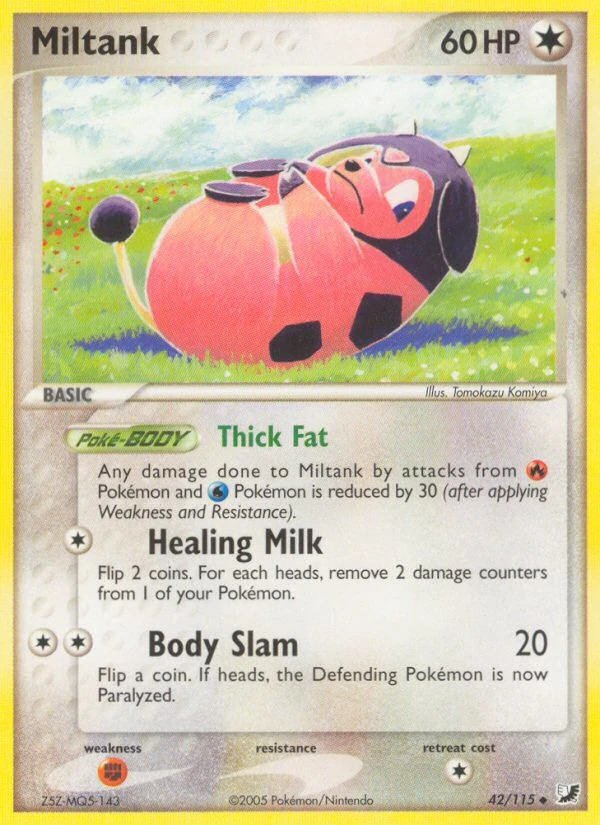 Miltank 42/115, Unseen Forces Pokémon card