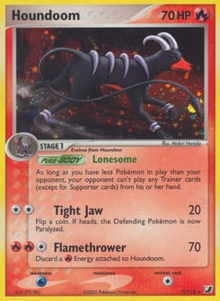 Houndoom 7/115, Unseen Forces