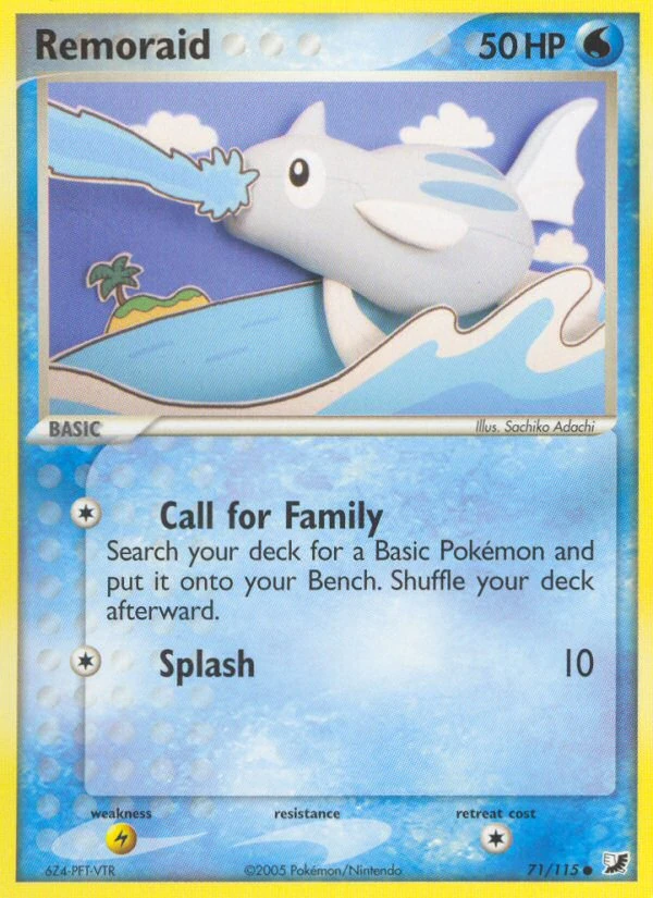 Remoraid 71/115, Unseen Forces Pokémon card