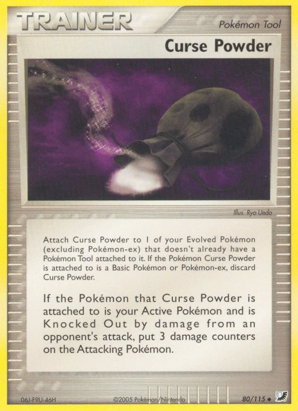 Curse Powder 80/115, Unseen Forces Pokémon card