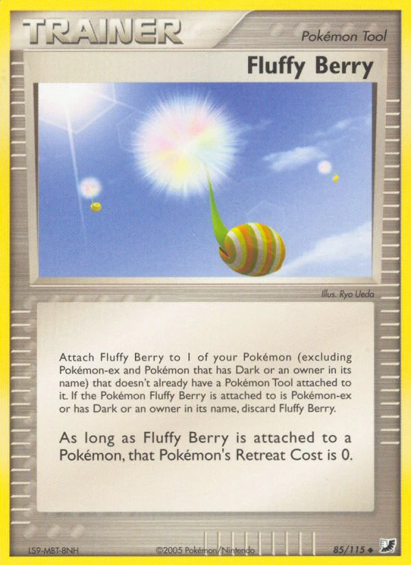 Fluffy Berry 85/115, Unseen Forces Pokémon card