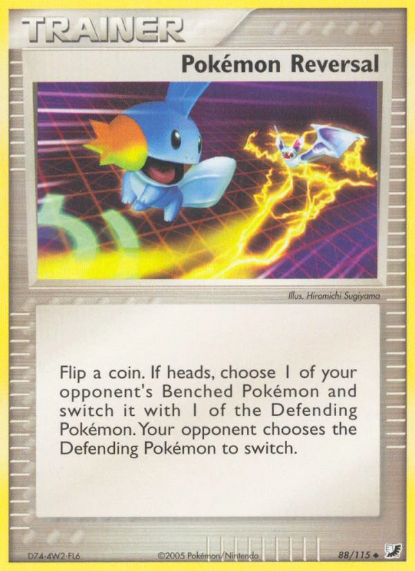 Pokémon Reversal 88/115, Unseen Forces Pokémon card