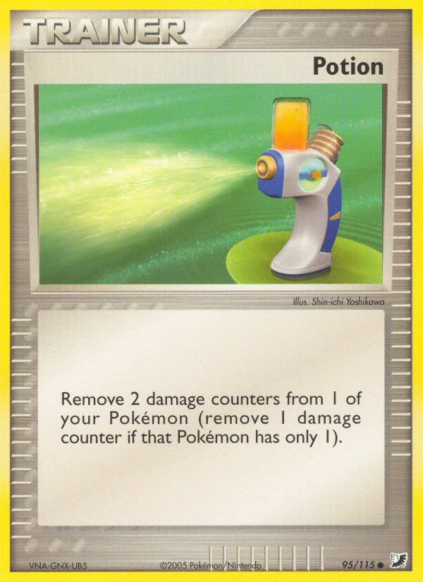 Potion 95/115, Unseen Forces Pokémon card