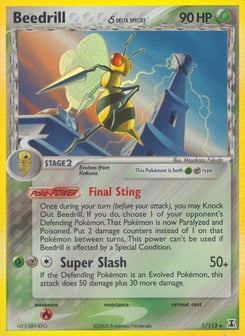 Beedrill δ 1/113, Delta Species