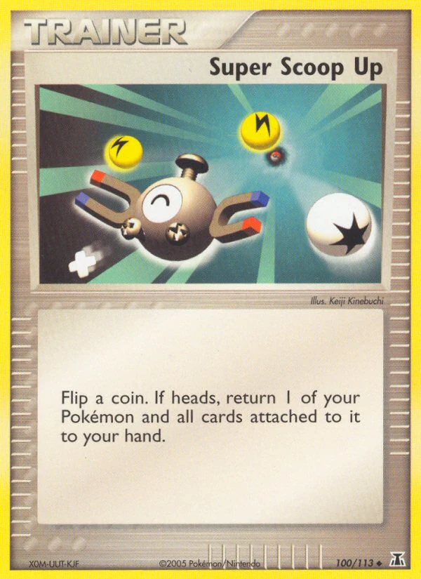 Super Scoop Up 100/113, Delta Species Pokémon card