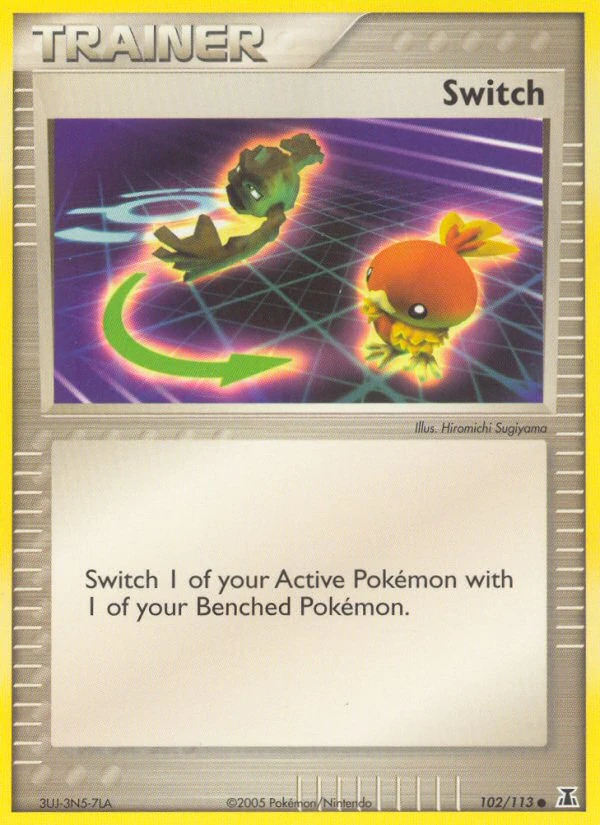 Switch 102/113, Delta Species Pokémon card