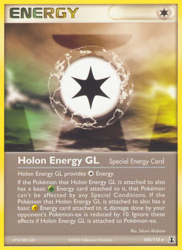Holon Energy GL 105/113, Delta Species Pokémon card