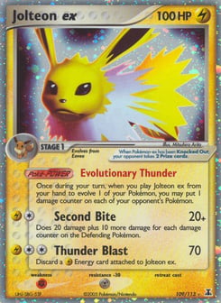 Jolteon ex 109/113, Delta Species